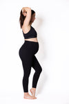 Alexis Full Length High-Waisted Tight No Pocket in Black - Perky Peche women's leggings NZ
