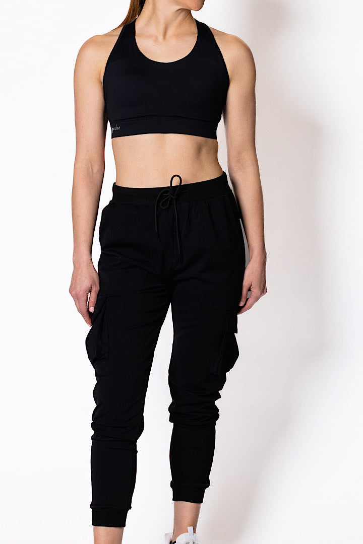 CargoFlex High-Rise Active Pant - Black