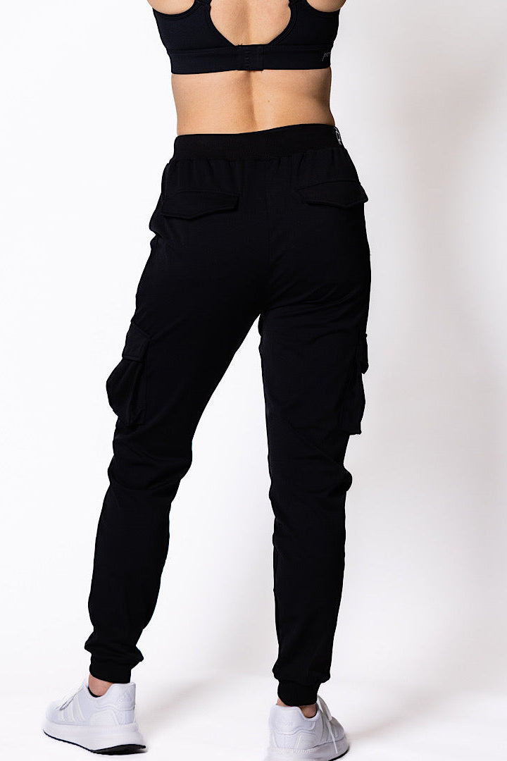 CargoFlex High-Rise Active Pant - Black