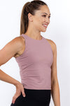 Bella Singlet in Pink Nectar - Perky Peche women's singlet NZ
