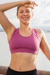 Comfy high coverage sports bra
