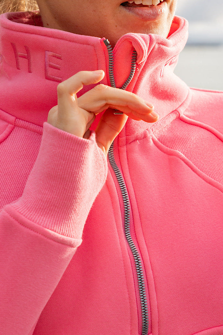 Pink Cropped Sweater