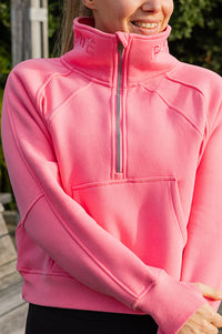 Pink Cropped Sweater