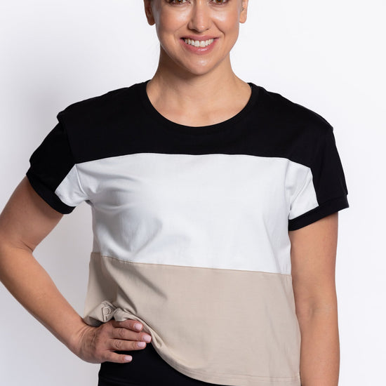 Frankie Tee – Perky Peche Activewear