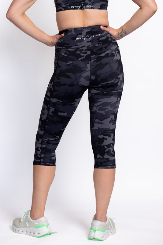 Performance 3/4 Tight - Black Camo