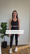 Ribbed Full length Legging with Pockets - Black