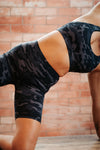 Under Cover Sports Bra - Black Camo