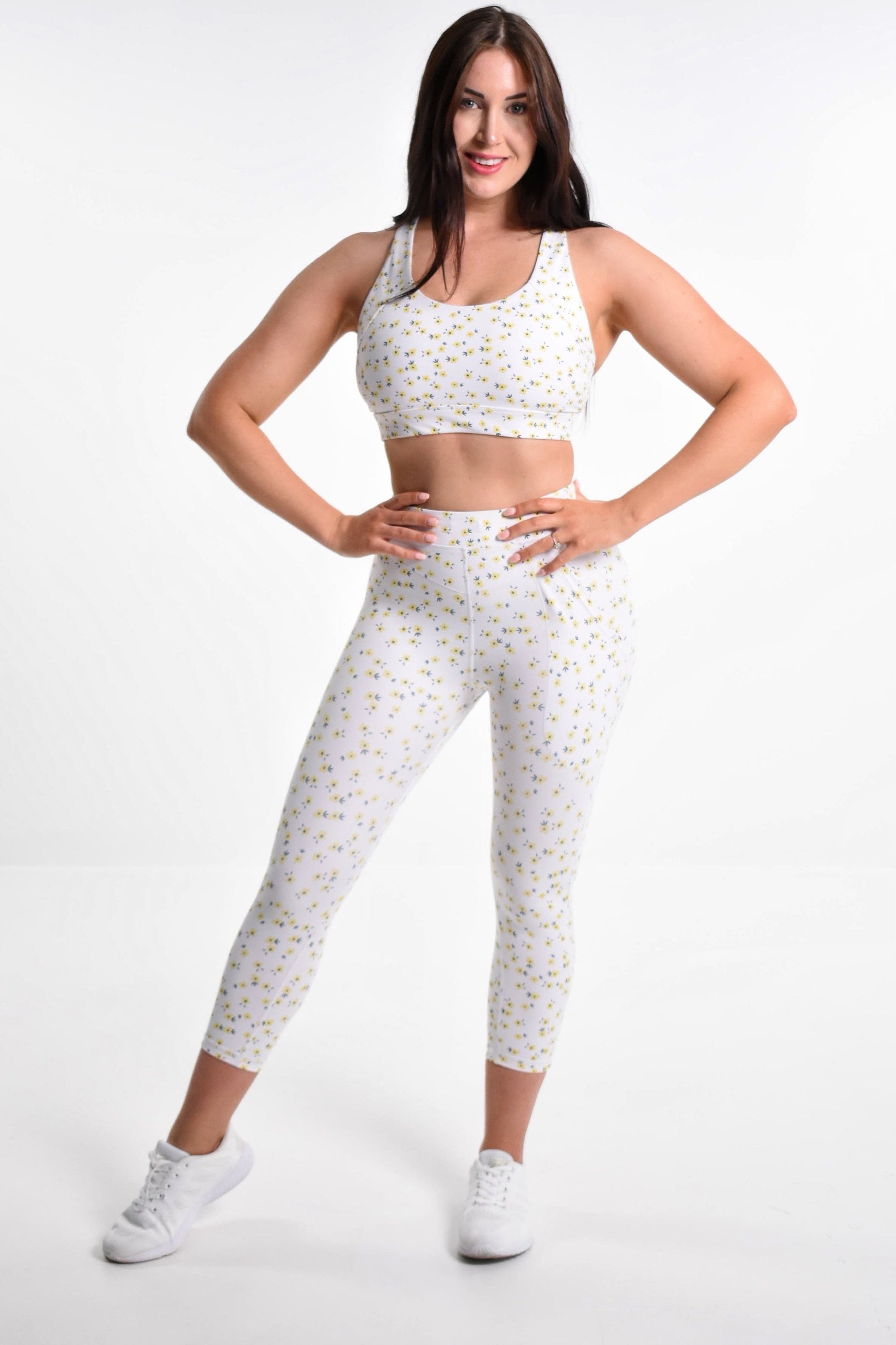 Perky Lift 7/8th Booty Tight - Daisy