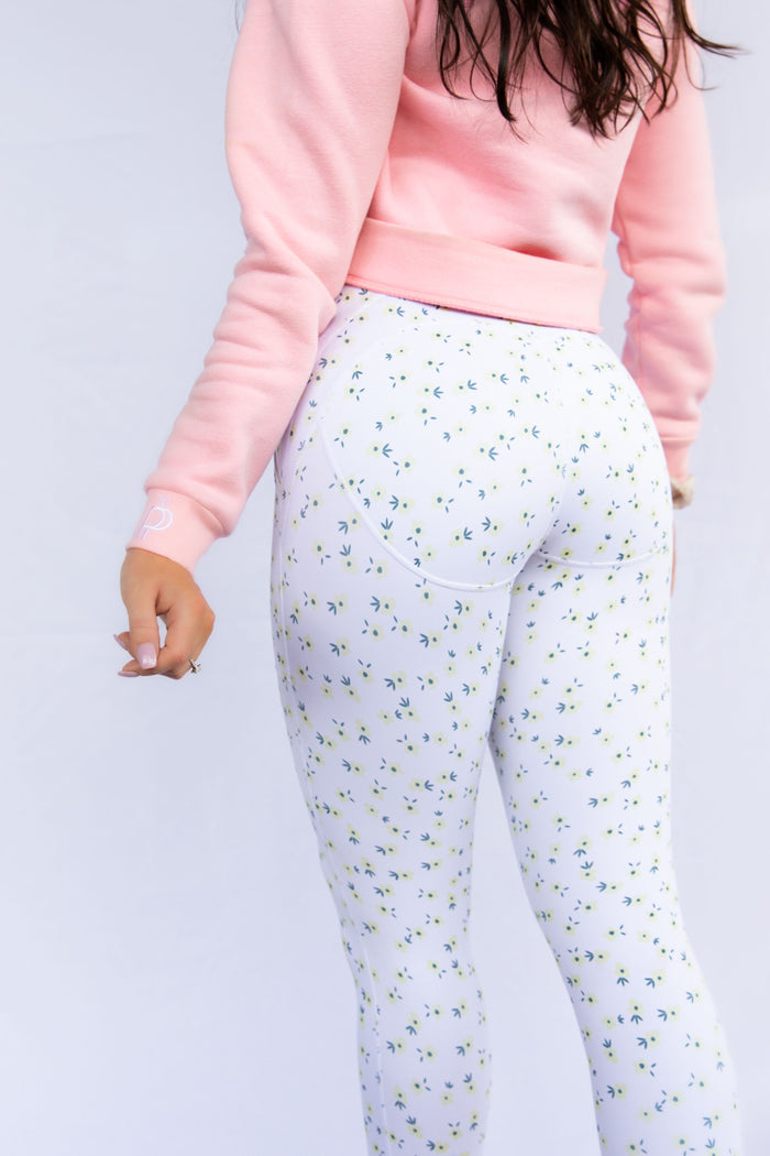 Perky Lift 7/8th Booty Tight - Daisy - perkypeche - Activewear and Eyelash Serum