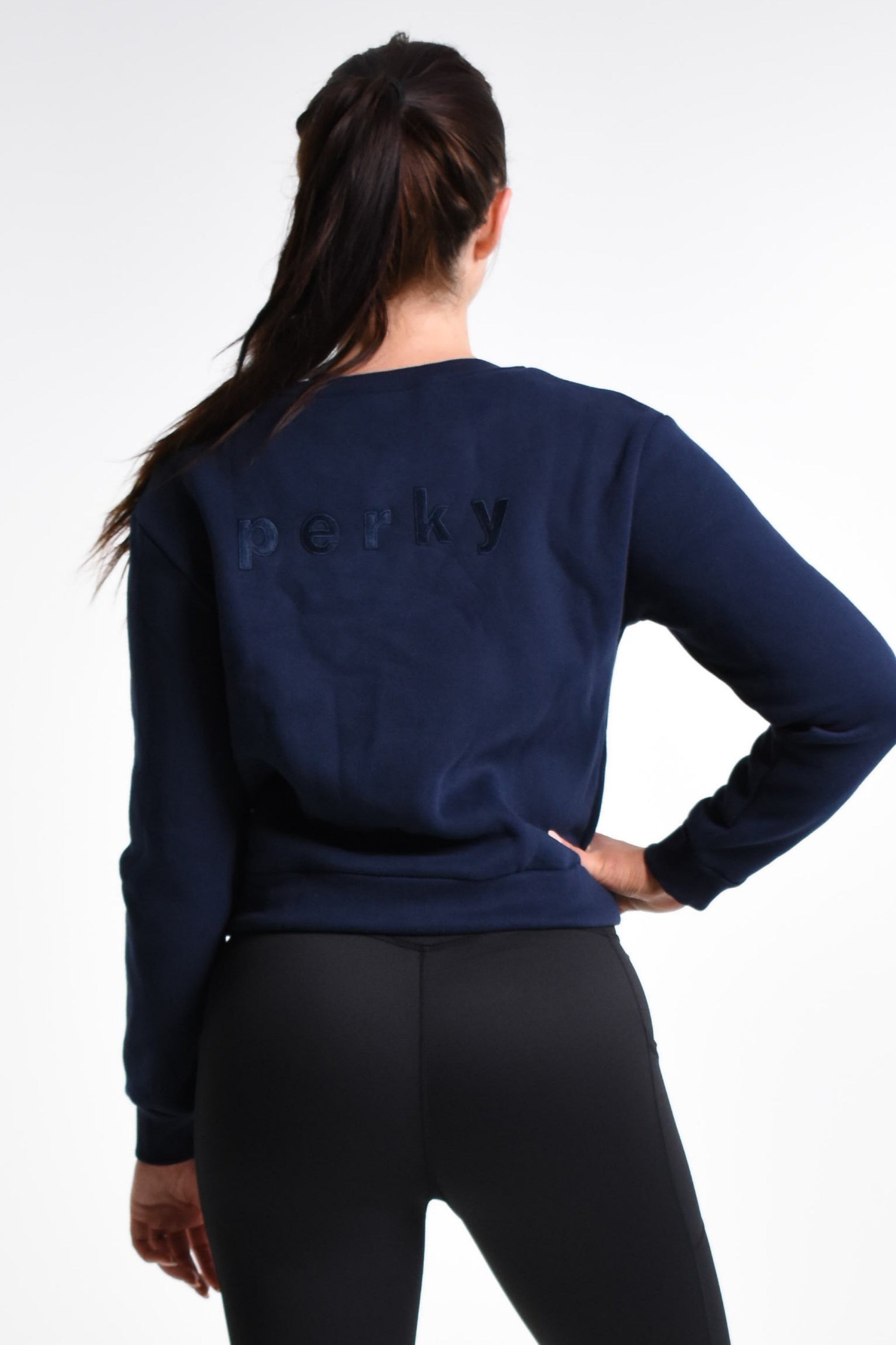 Amy J Perky Sweater - Dark Navy
