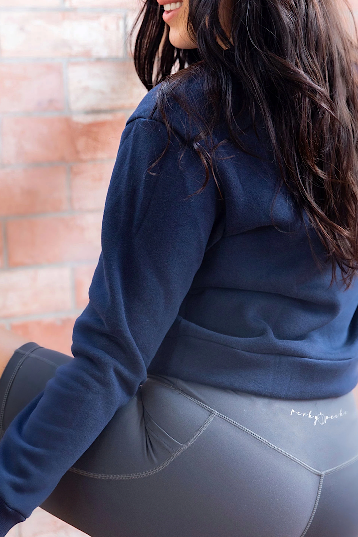 Amy J Perky Sweater - Dark Navy