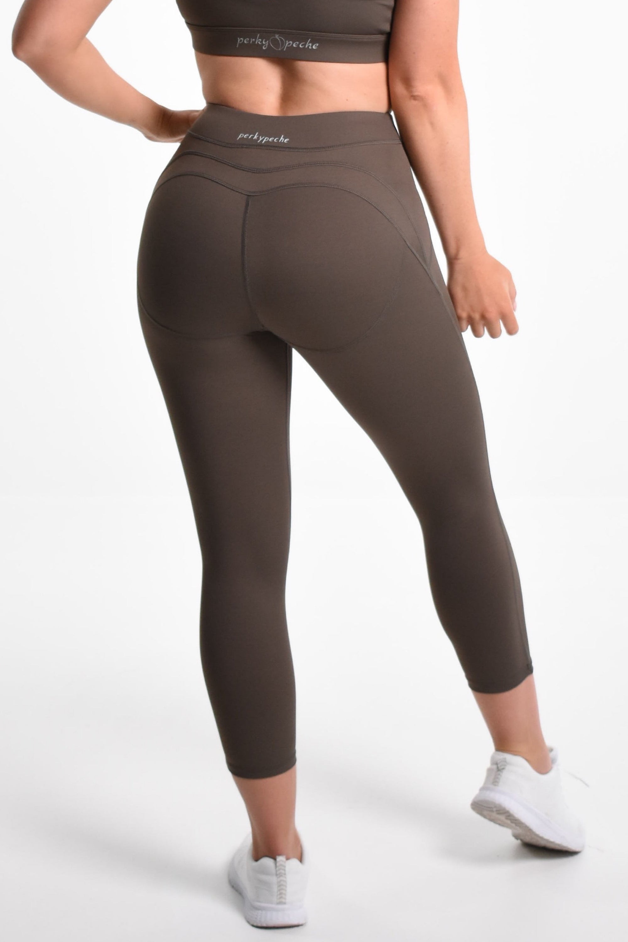 Perky Lift 7/8th Booty Tight - Hazel Green